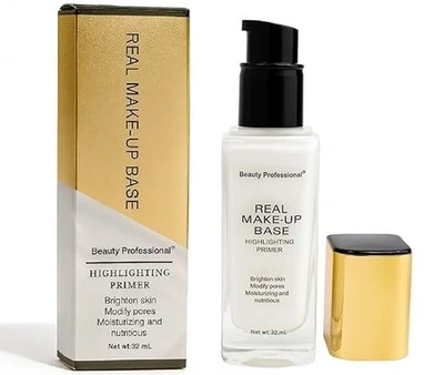 Beauty Professional || Real Makeup Base Highlighter Highlighting Primer (Natural - Image 1 of 4