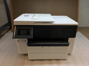 HP OfficeJet Pro 7740 Wide All-in-One Printer 700 Pg C~90% Y~20% M~90% K~80% - Picture 1 of 12
