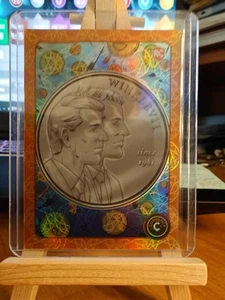 Cardsmiths Currency series 3 #28 Winklevii 003/149 Beryl Gemstone Refractor - Picture 1 of 2