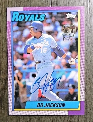 Bo Jackson 2003 Topps Archives Fan Favorites Auto - Image 1 of 2
