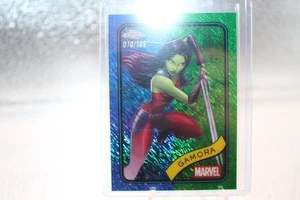2025 Topps Chrome Marvel 140 Gamora /199 - Picture 1 of 2