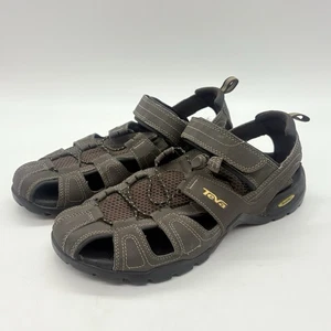 Sandalias Teva Fisherman para hombre 10 Forebay ShocPad senderismo zapatos ajustables al aire libre - Imagen 1 de 11