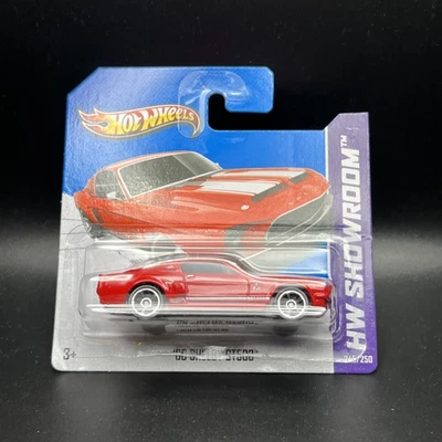 '68 Shelby GT500 Red HW Showroom 245/250 - Tarjeta corta Hot Wheels Foto 1 de 4