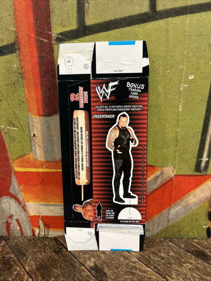 DE COLECCIÓN 2000 WWF ENTERRADOR HELADO BAR CAJA FIGURA WWE WCW RETRO BUEN HUMOR Foto 1 de 4