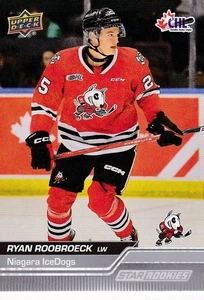 2023-24 Upper Deck CHL Star Rookies #371 Ryan Roobroeck, Niagara IceDogs - Picture 1 of 1
