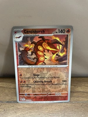 Centiskorch 037/162 Sv05: Temporal Forces Reverse Holo - Image 1 of 2