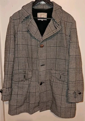 Bonds Fifth Avenue Wool Coat Vintage Men's Size Large - Image 1 of 4