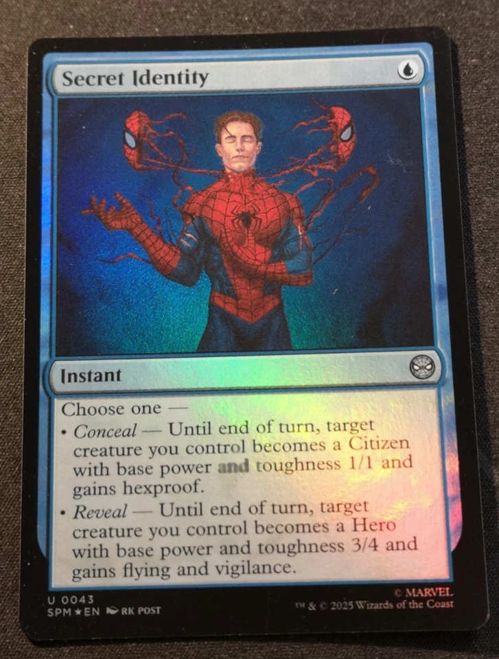 Secret Identity - Foil - SPM - MTG - EN - NM - 0043 - Image 1 of 1