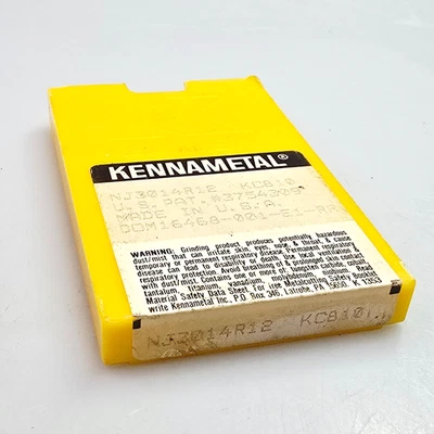 Kennametal NJ3014R12 KC810 Carbide Top Notch Threading Inserts (Box of 10) - Image 1 of 4