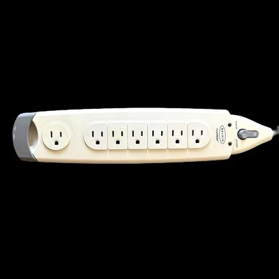 Belkin SurgeMaster Home Surge Protector 7 Outlet F9H710-12 Long 12 ft cable - Image 1 of 4