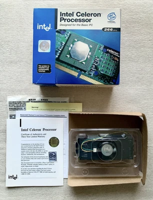 Only unsealed Intel Celeron 266Mhz high collectible value - Image 1 of 3
