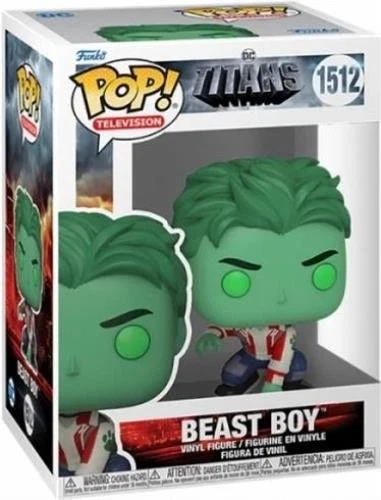Funko Pop: Titans (serie de televisión) - Beast Boy Foto 1 de 1