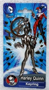 DC Comics Harley Quinn Llavero Metal Llavero Nuevo en Tarjeta - Imagen 1 de 1