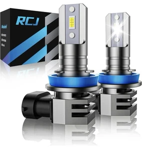 H11 Bulbs, H8/H9/H16 Fog Light 6000K Cool White with Cooling Fan, Plug-N-Play - Picture 1 of 9