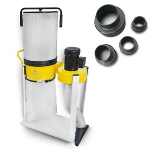 BAMATO Absauganlage AB-1500CF mit Feinstaubfilter Späneabsaugung Absaugung 230V - Bild 1 von 7