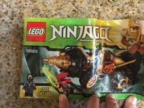 LEGO Ninjago Cole's Earth Driller (70502) - Incomplete