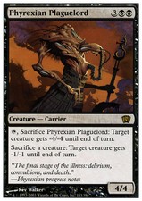 Phyrexian Plaguelord - 8th Edition - NM, English MTG Magic FLAT RATE SHIP