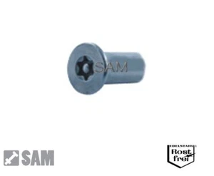 1 Stück Hülsenmutter mit Senkkopf M10X25 mit TORX+PIN - Edelstahl A2  - Bild 1 von 1