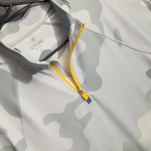 Top G/Fore 1/4 Cremallera Para Hombre M Gris Degradado Camuflaje Nimbus Tech Interlock Performance - Imagen 1 de 12