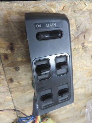 ACURA LEGEND COUPE 2 DOOR 89 1989 POWER WINDOW SWITCH + BEZEL DRIVER OEM - Image 1 of 3