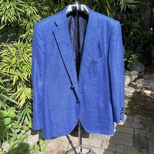KITON CURRENT LABEL - CASHMERE Patch Pocket Sport Coat Suit Jacket 58 / 46 - 48