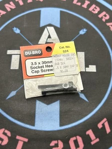 Du-Bro /Dubro. 524 3.5x30mm Socket Head Cap Screws - Picture 1 of 1