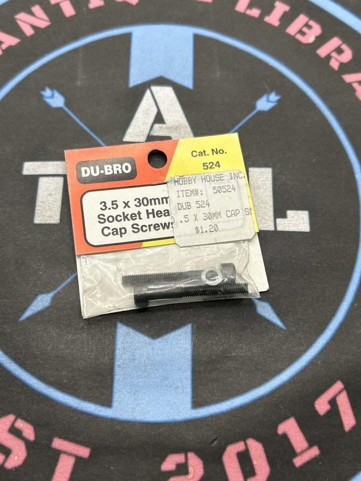 Du-Bro /Dubro. 524 3.5x30mm Socket Head Cap Screws - Image 1 of 1