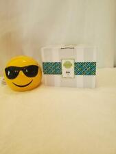 Scentsy Discontinued "Cool" Emoji Yellow Smiley Face Elemental Warmer