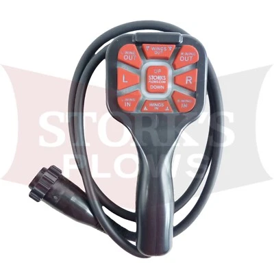 SA96462 Aftermarket Western MVP V Plow Handheld Controller Round Black Plug - Image 1 of 4