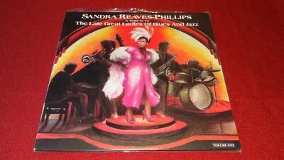 Sandra Reaves Phillips Tribute to Blues & Jazz Vinyl LP Record Compilation Album - Image 1 of 4
