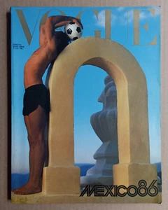 VOGUE MEXICO 1986 magazine SPECIAL FIFA WORLD CUP SOCCER ANNIE LEIBOVITZ vtg 86 - Picture 1 of 24