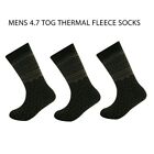 Mens Thermal Fleece Sherpa Lining Slipper Gripper Socks 4.7 TOG Warm Socks UK