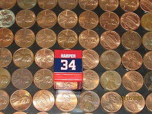 2013 Topps Qubi Tampons Signature #15 Bryce Harper - Picture 1 of 1