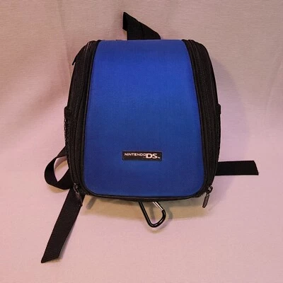 Nintendo DS Gameboy Mini Mochila de Viaje Estuche de Transporte Bolsa Rojo y Negro  Foto 1 de 4