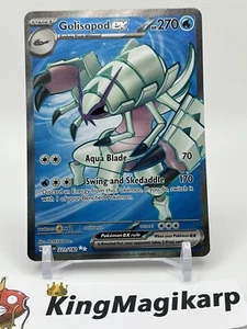 Pokémon TCG Golisopod EX Full ArtParadox Rift 221 Holo Ultra Rare Near Mint - Picture 1 of 2