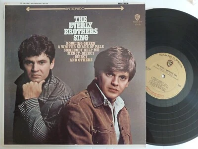 LP Vinyl 33 T the Everly Brothers Sing 1967 Ws 1708 Ex - Image 1 of 2