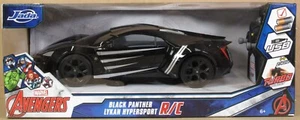 Jada 30544 Mavel Avengers "Black Panther Lykan Hypersport" 1:16 R/C Car NIB - Picture 1 of 3