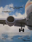 1991-1992 PUB ALLIED SIGNAL AEROSPACE GARRETT BENDIX KING AIRESEARCH AIRLINER AD