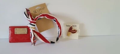 Новый с Ярлыками Twig & стрела голова группы, моды губная помада заколка, Kate Spade карта чехол подержанный - Изображение 1 из 4