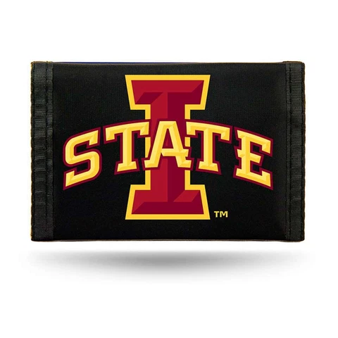 Iowa State Cyclones Nylon Tri-Fold Wallet Cover