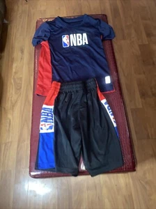 NBA Basketball Shirt And Short Size 8 Kids Athletic - Picture 1 of 3