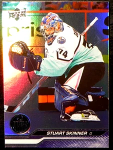 2023-24 23/24 Upper Deck SILVER FOIL #697 Stuart Skinner Edmonton Oilers - Picture 1 of 2