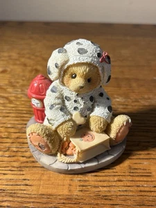 1996 Cherished Teddies Figura Andy Bear vestido como Dalmation Halloween Sin caja - Imagen 1 de 4