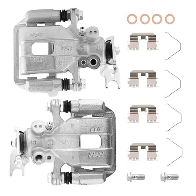 Rear Left Right Brake Caliper with Bracket for Honda Accord Acura TSX 19B3358 - Image 1 of 4