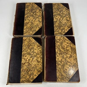 Victor Hugo Antique Book LOT of 4 Valjean Edition Miserables Hunchback Toilers - Imagen 1 de 24