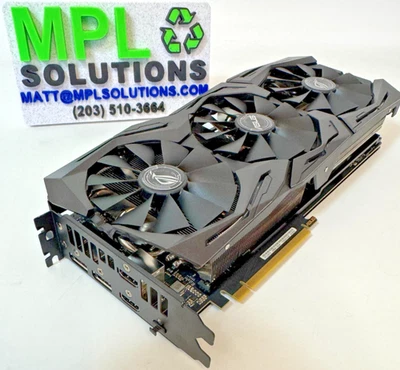 ASUS ROG Strix GeForce RTX 2070 8GB GDDR6 Advanced Edition Graphics Card PERFECT - Image 1 of 4