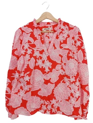BODEN Blouse en lin Dames Blouse T EU 40 rose-rouge style décontracté - Photo 1/4