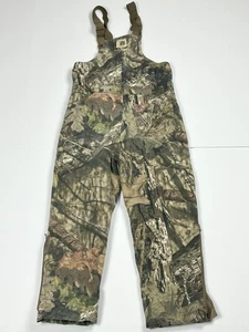 RedHead Silent Hide Youth Bibs Size L Mossy Oak Camo Insulated Hunting - Picture 1 of 7