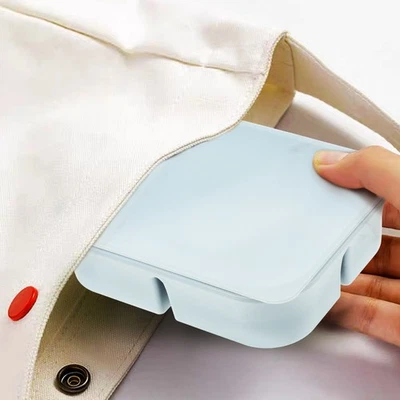  Silicone Fruit Storage Box Reusable Snack Container Freezer Containers - Image 1 of 4