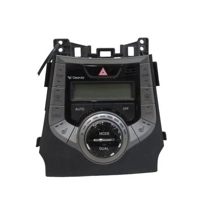 11 12 2013 Hyundai Elantra controle de temperatura aquecedor CA controles automáticos - Imagem 1 de 4